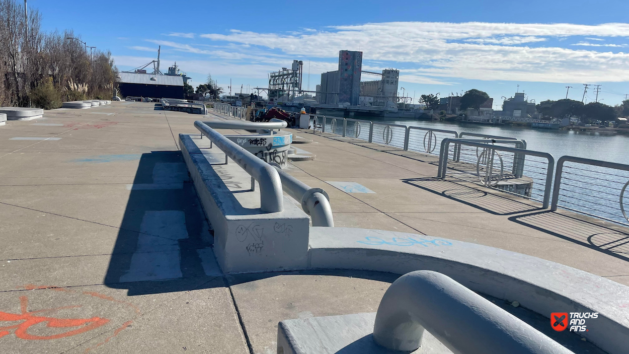 Islais Creek promenade spots